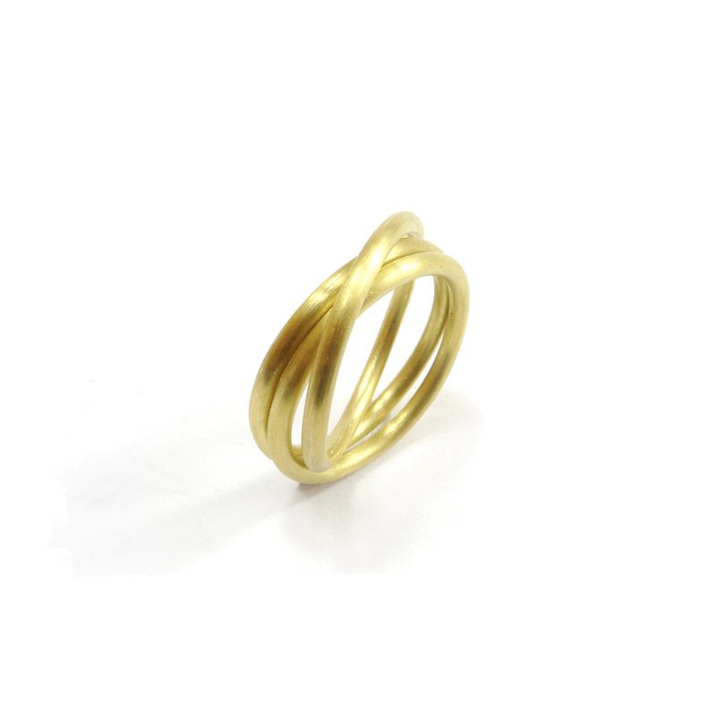 WeddingRing_Chain_YG.750°°°