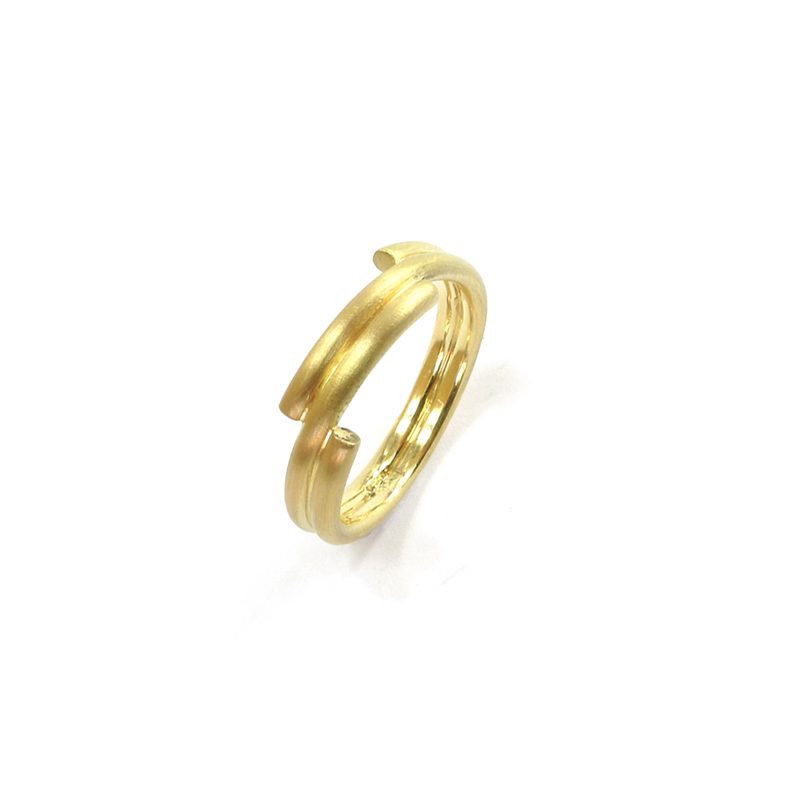 WeddingRing_Spiral_YG.750°°°