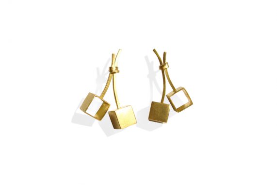 Earring_CherryCubes_YG.750°°°