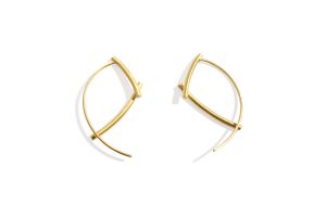 Earring_Cross_YG.750°°° Earring_Cross_YG.750°°°