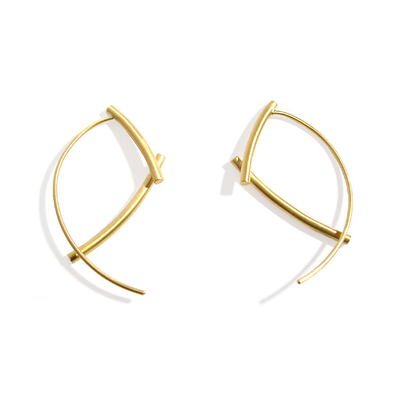 Earring_Cross_YG.750°°°