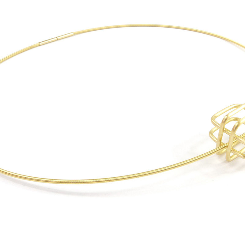 Pendant_Cube_YG.750°°°