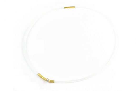 Pendant_Tube.Nylon_Diamond.0.08ct_YG.750°°°